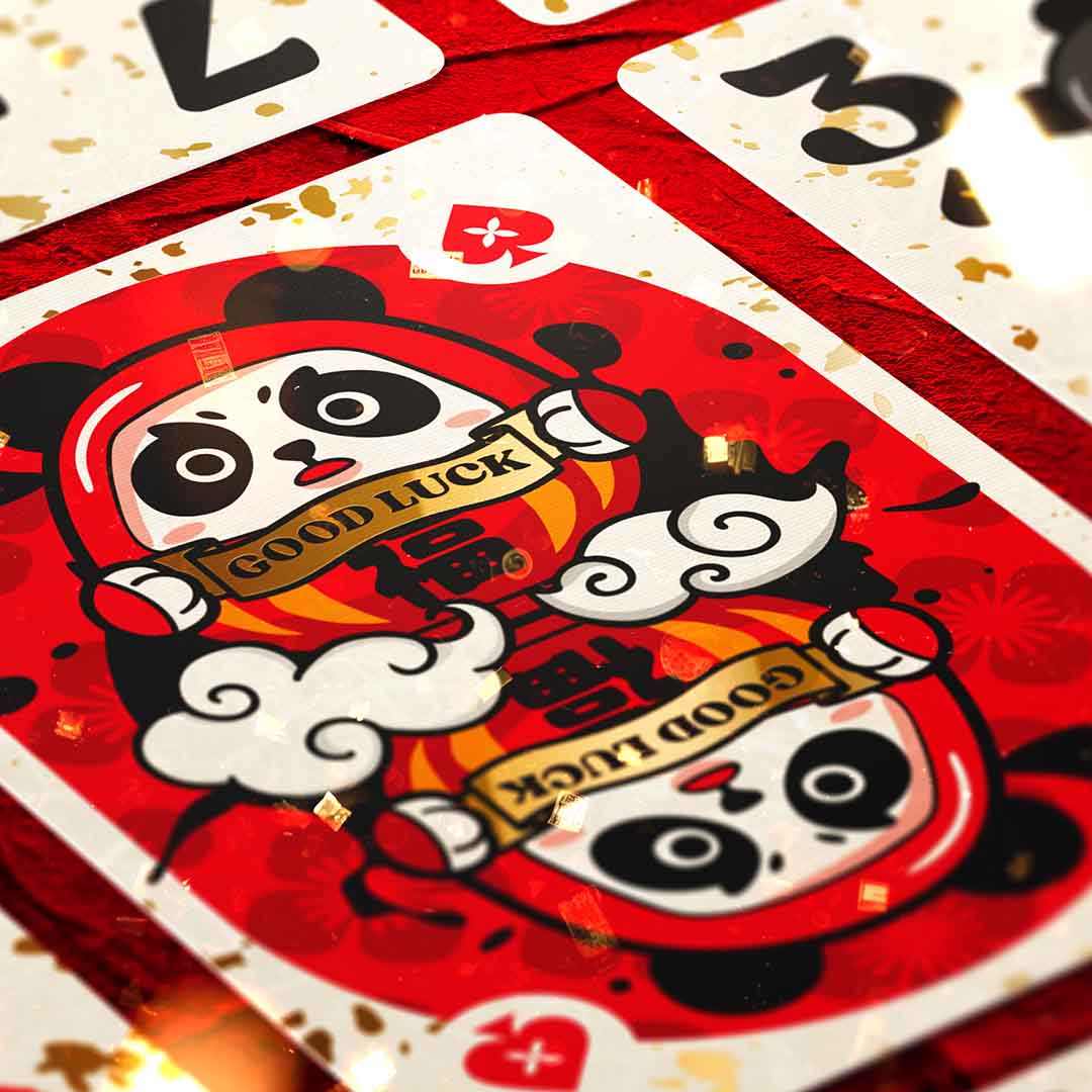 Daruma Bears Cards: Where Japanese Tradition Meets Playful Blessings