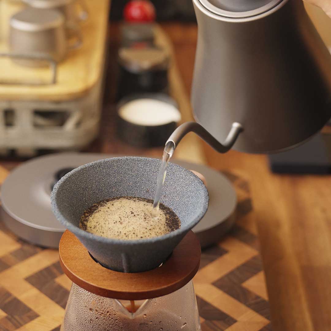 Titanium Gooseneck Kettle With ± 1 °C Control