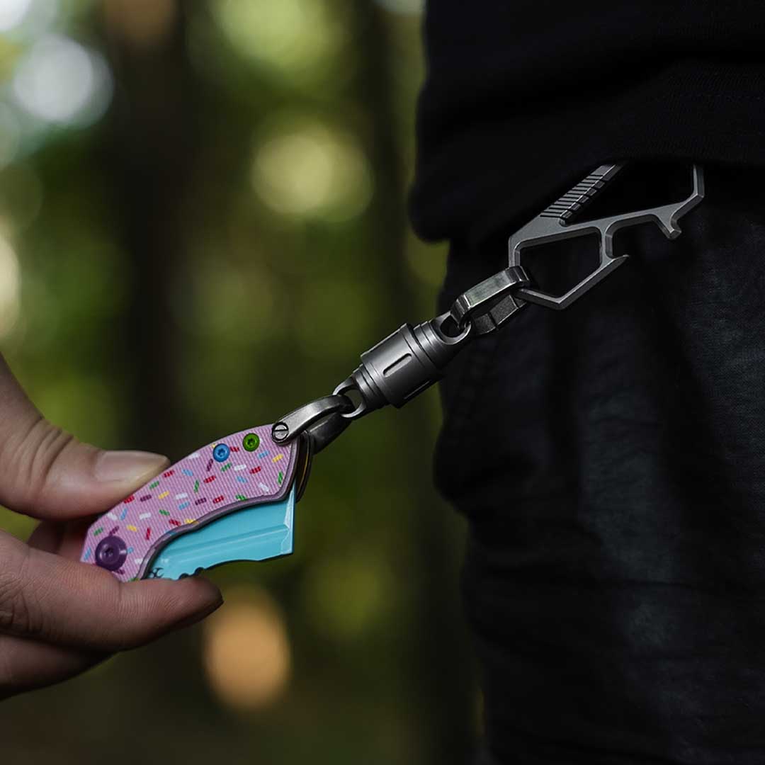 Titanium Quick-Release EDC Connector