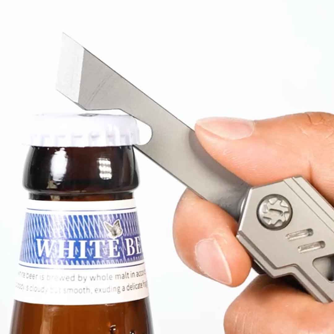 Precision-Crafted Titanium Multitool - sleek, Strong, and Modular