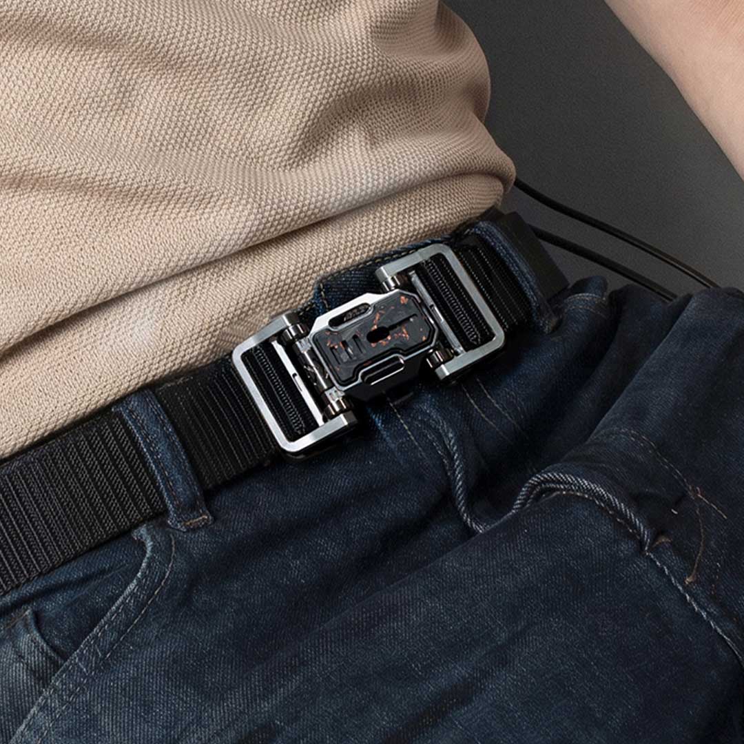 Modular Titanium NFC Belt Buckle