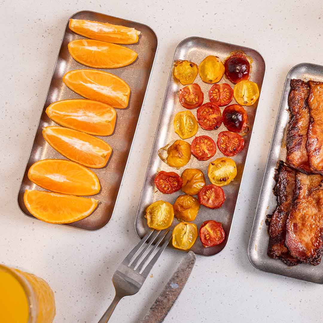 Modular Titanium Trays for Perfect Meals
