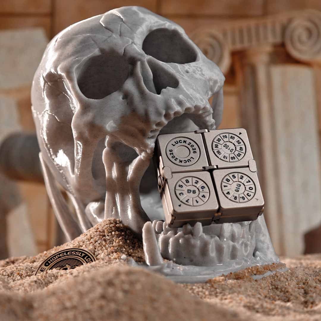 Titanium 7-in-1 Infinity Dice Cube