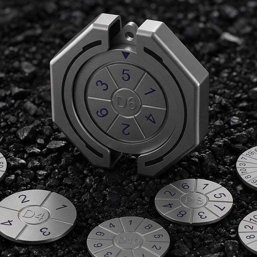 Compact Dice System With Seven Ways To Roll