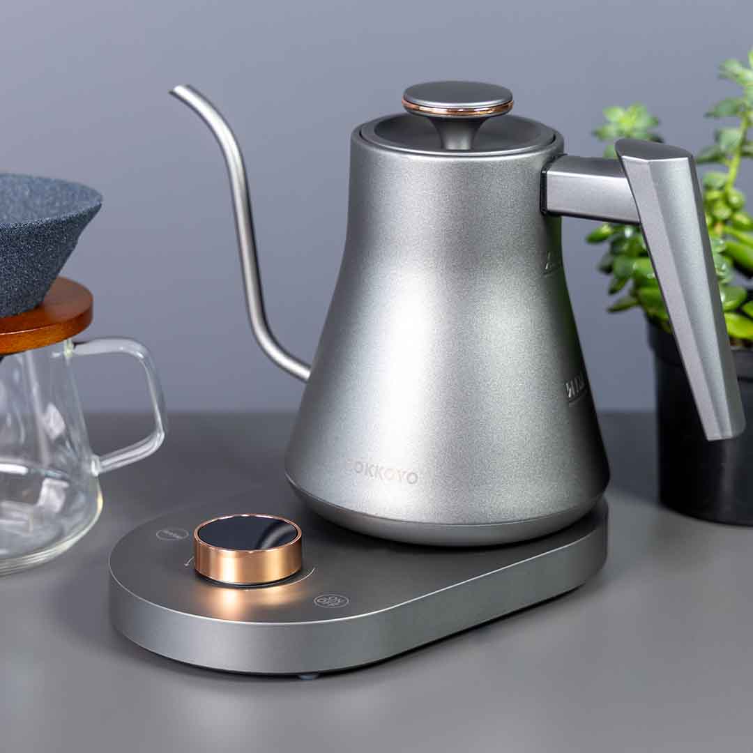 Titanium Gooseneck Kettle With ± 1 °C Control