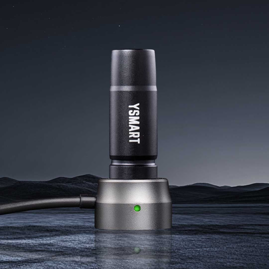 Snap-To-Light Keychain Flashlight