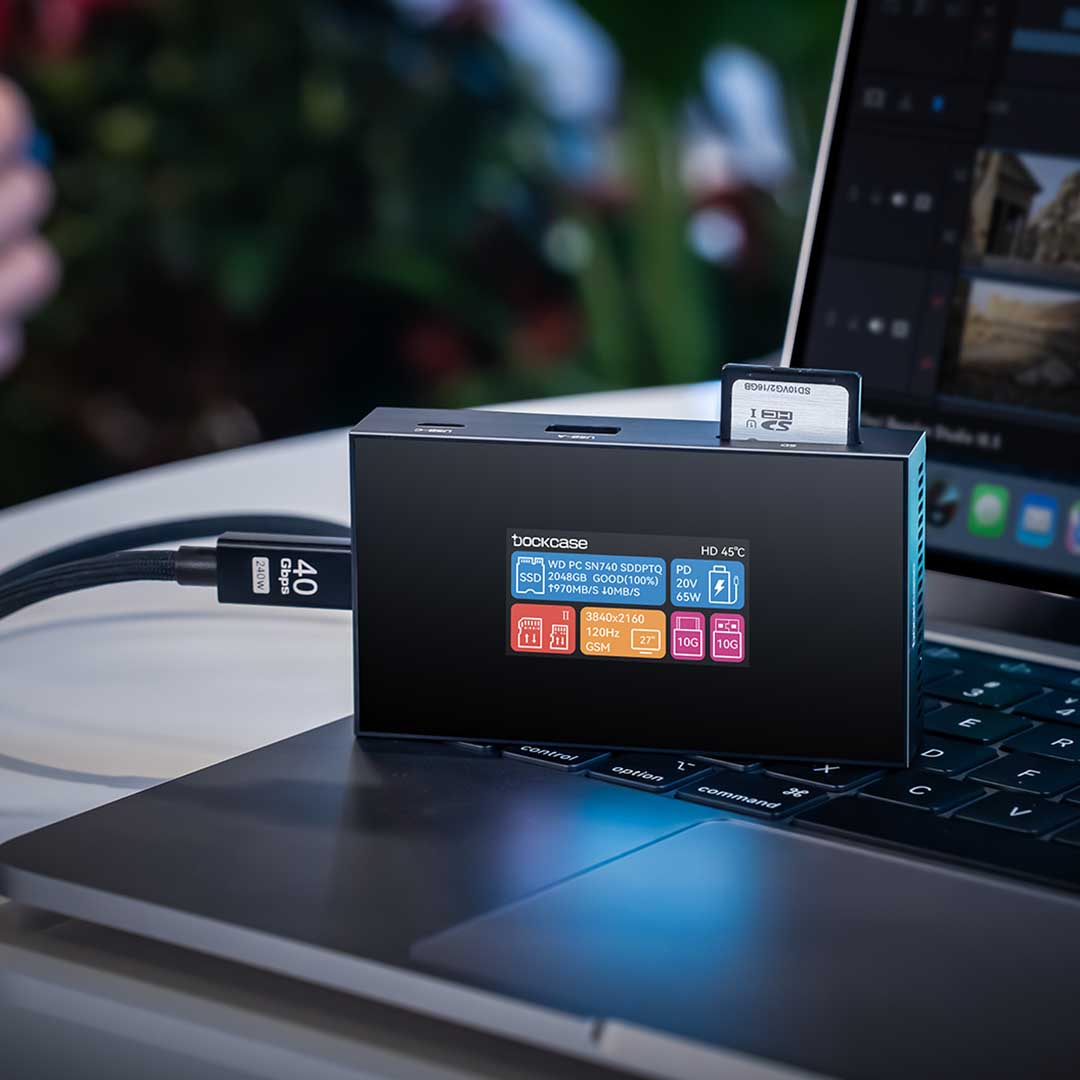 Upgrade Your Workspace: 7-in-1 Hub with SSD, 4K Visuals, and 100W PD