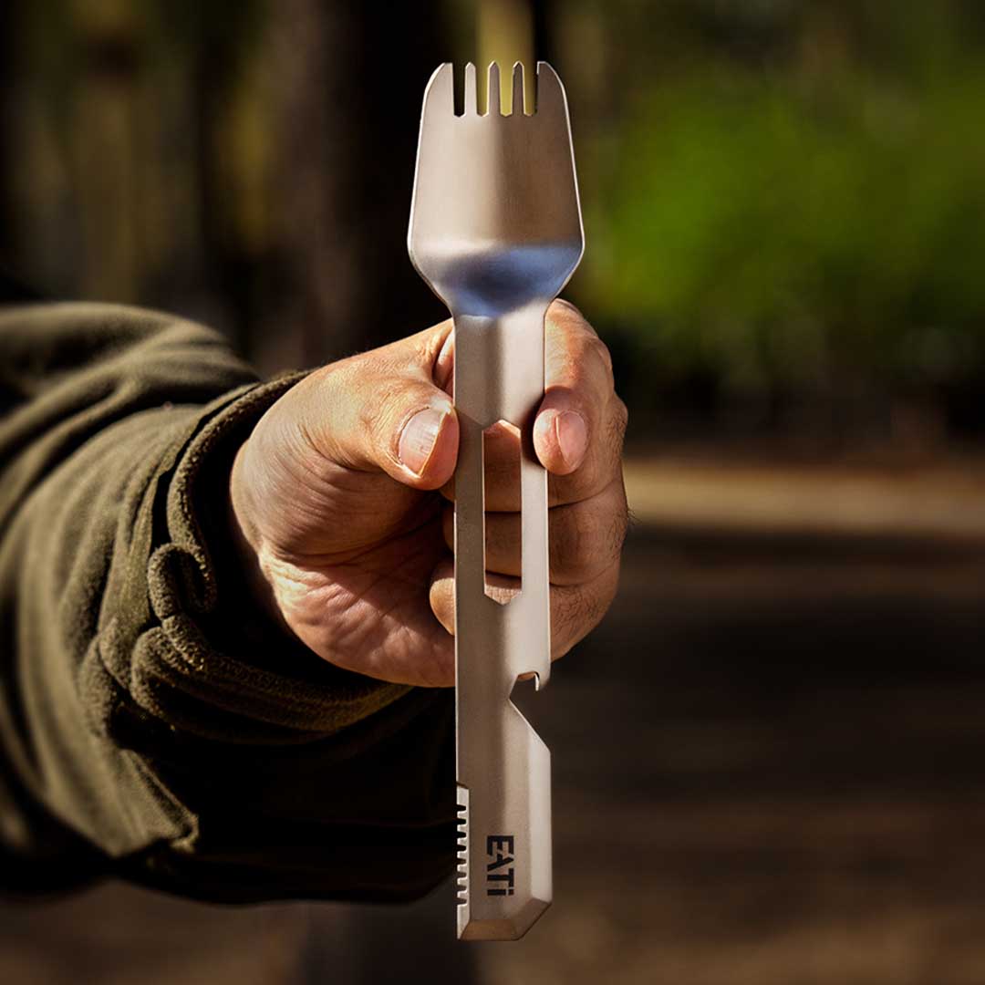 10-in-1 Titanium Adventure Utensil