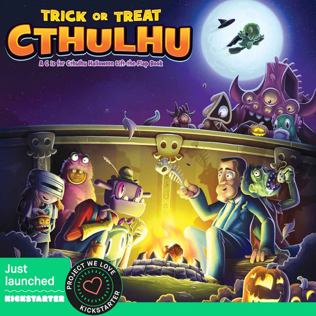 Interactive Lovecraftian Halloween Book