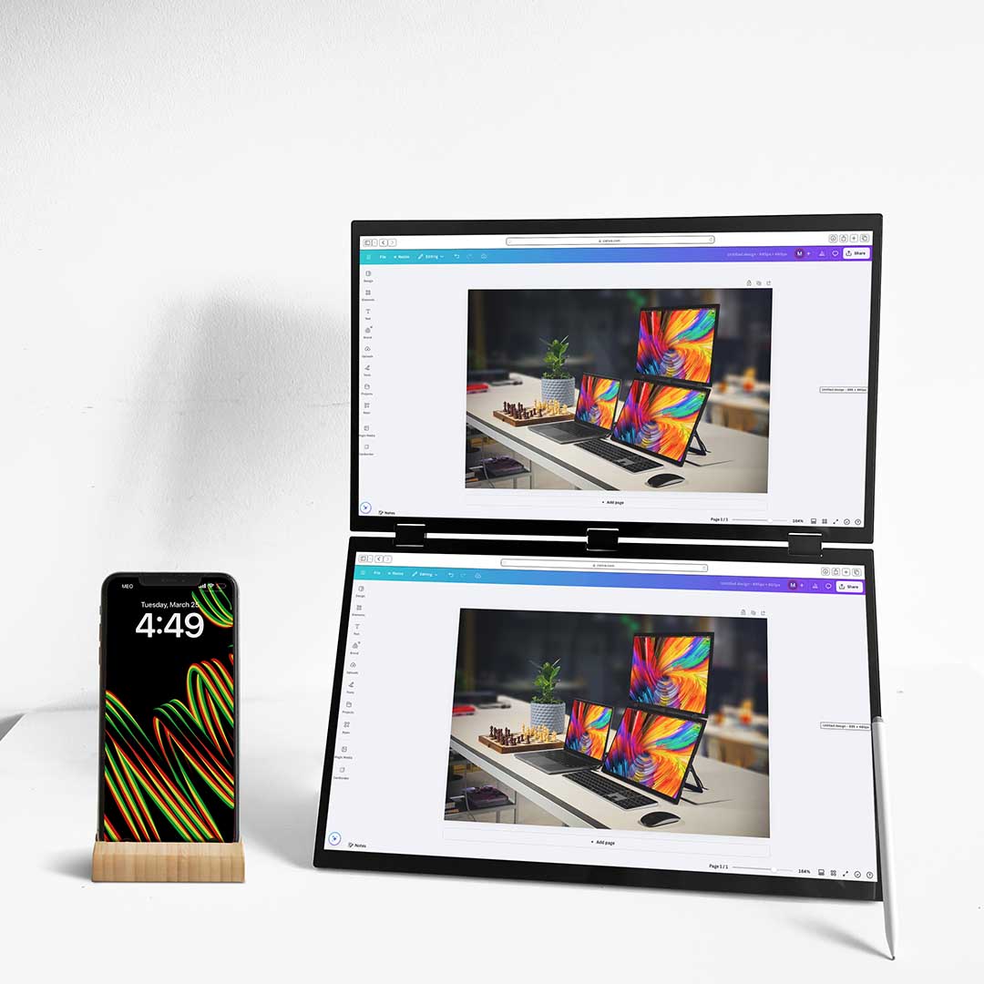 Dual 4K Display Redefines Mobile Productivity