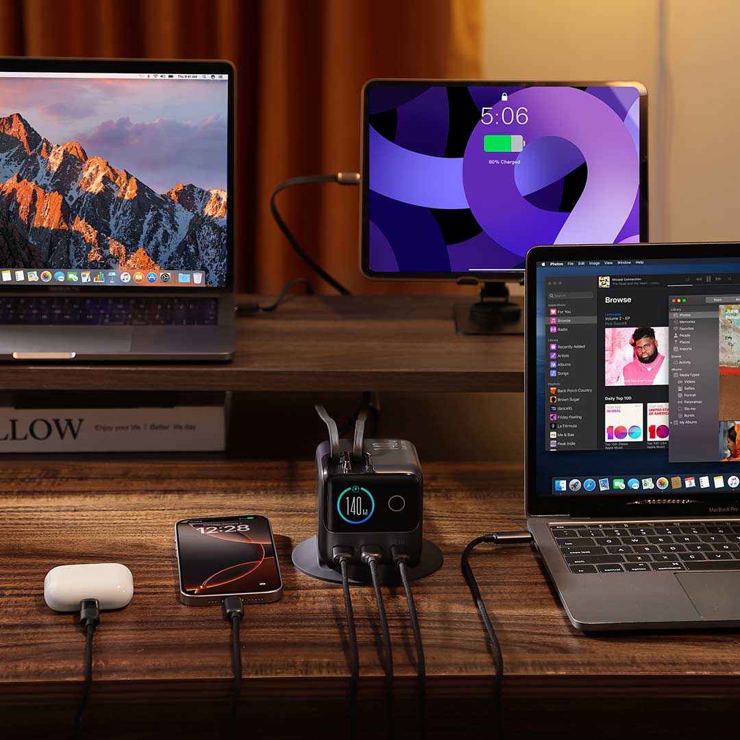 The 140W Hub That Powers 5 Devices