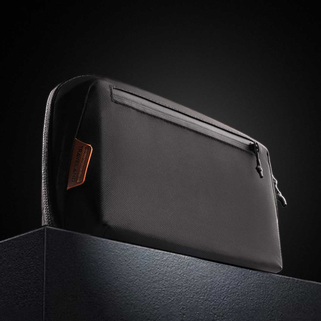 Flat-Lay Toiletry Bag With Space-Saving Organization