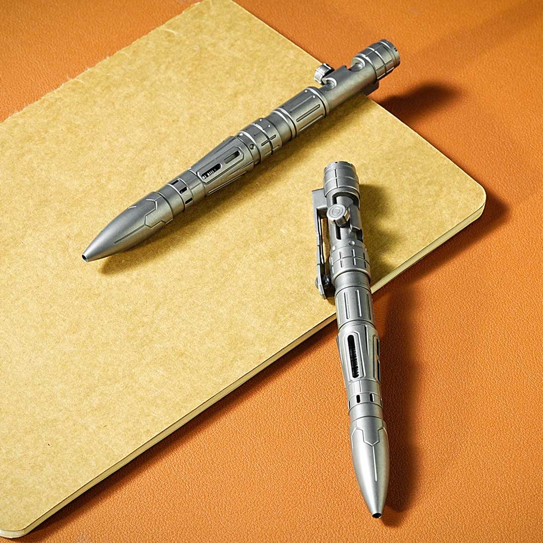 Bi-Directional Titanium Emergency Pen