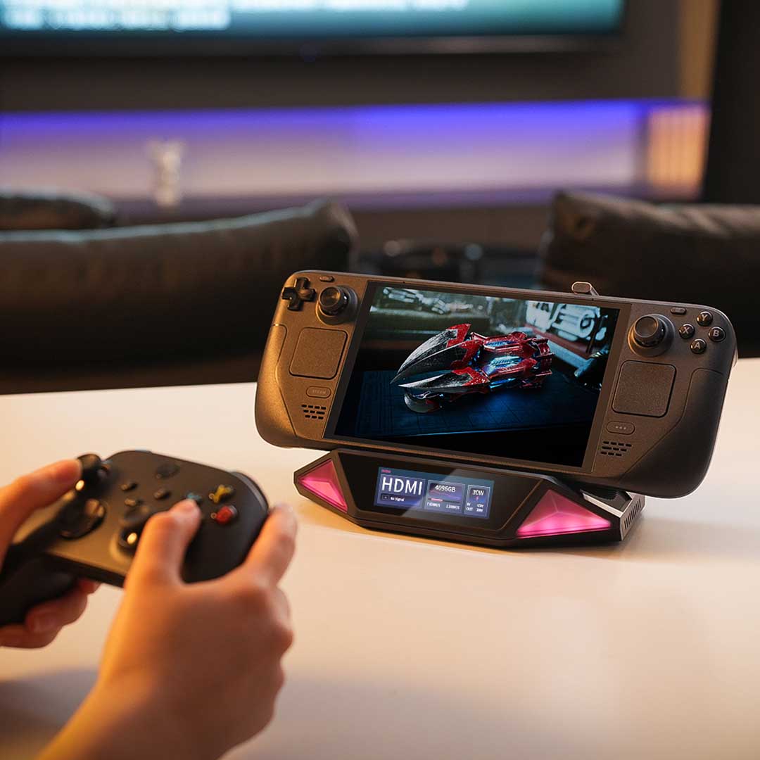 The Steam Deck Dock That Stores 4TB