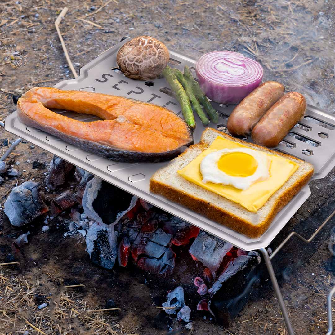 The Titanium Grill Built to Go Anywhere