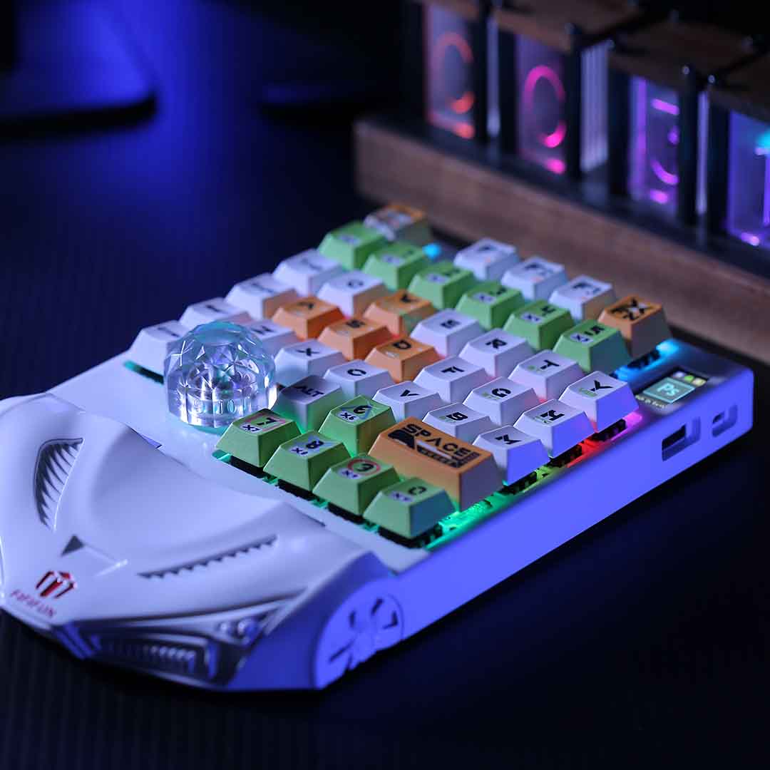 Minimalist One Handed Keyboard For Gamers