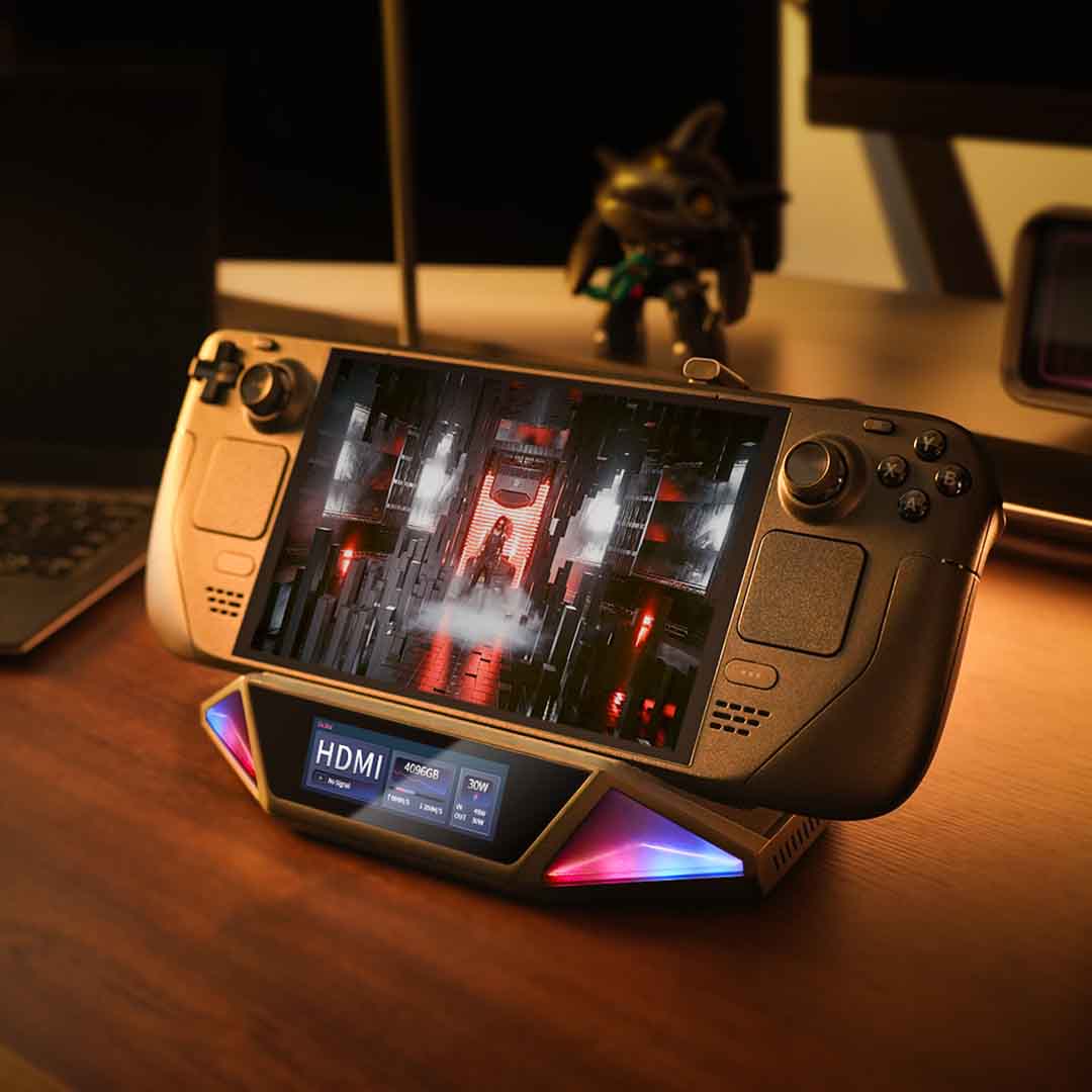 The Steam Deck Dock That Stores 4TB