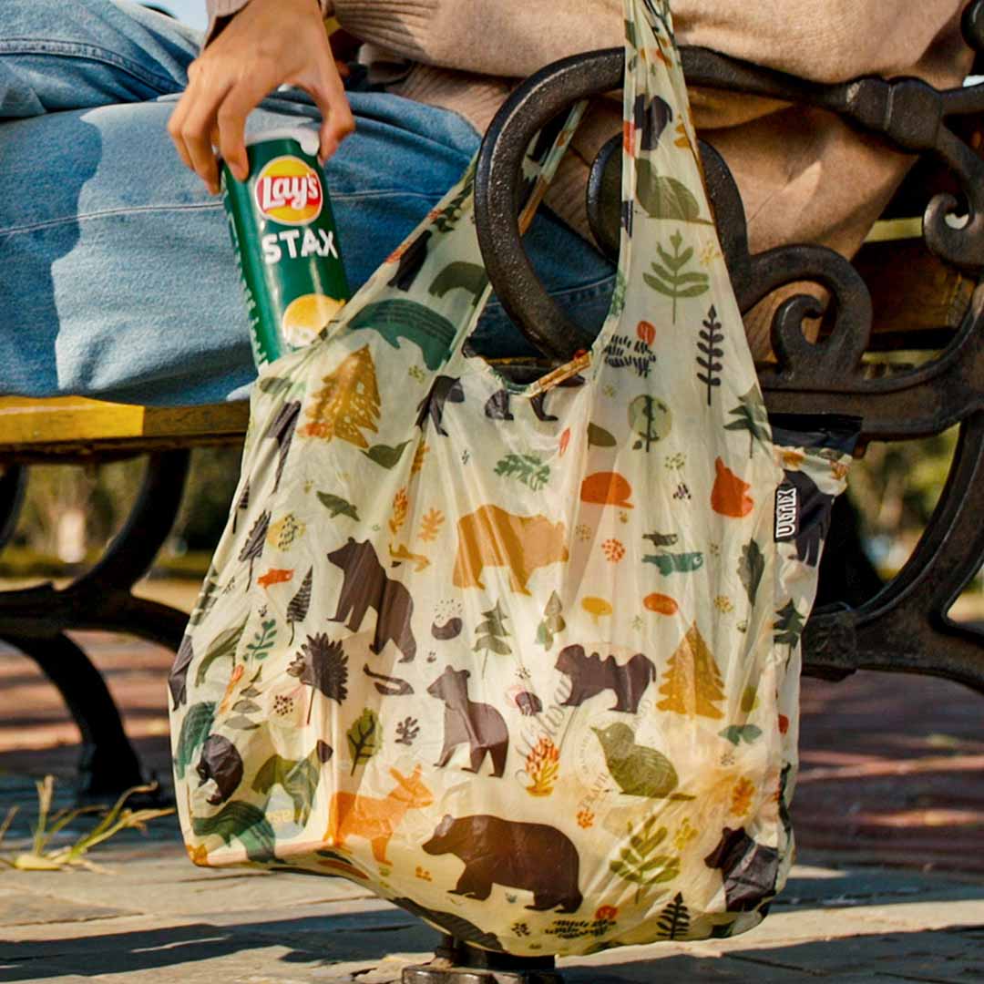 Foldable Tote With Magnetic Dividers