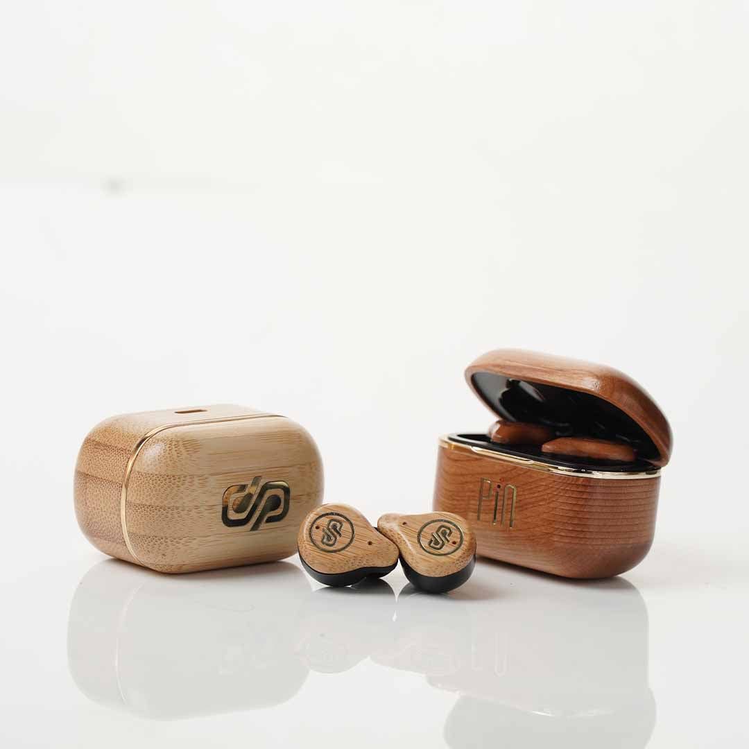 Real Wood Earbuds with AI Translation
