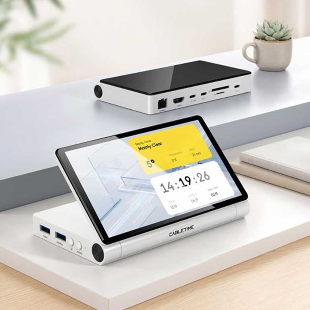 The 8-In-1 USB-C Dock That Keeps Work In View
