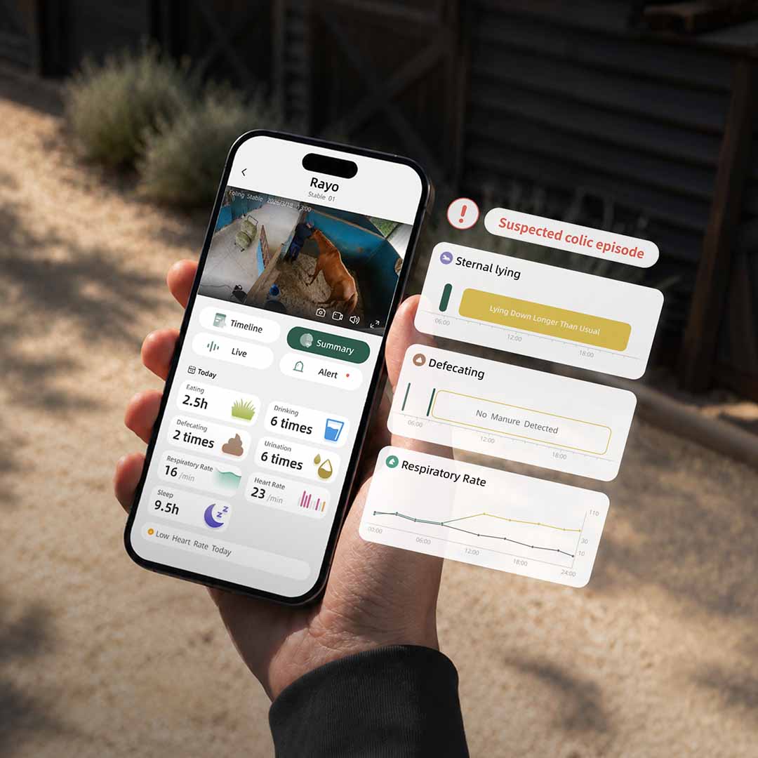 AI Horse Monitor With Smart Behavior Alerts