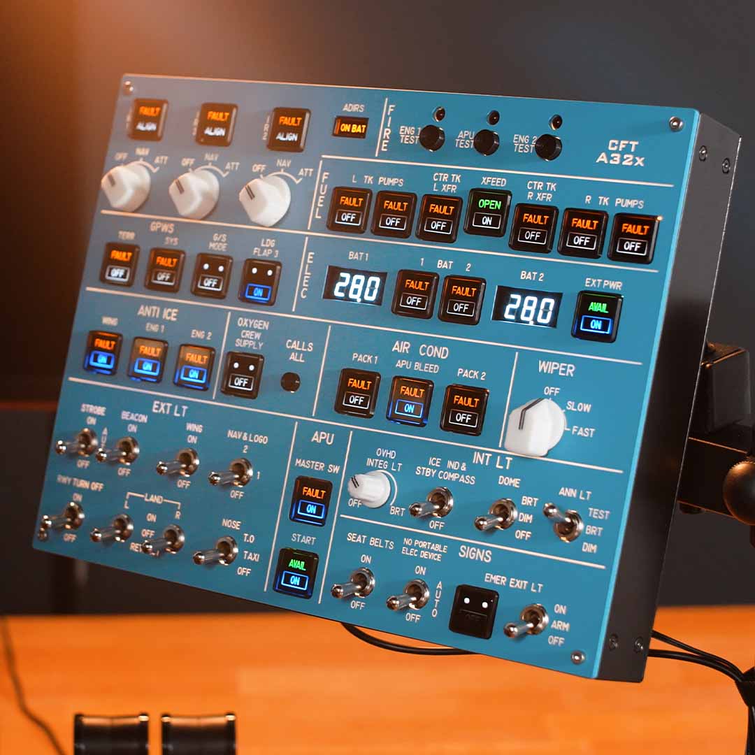 Airbus Overhead On Your Desk