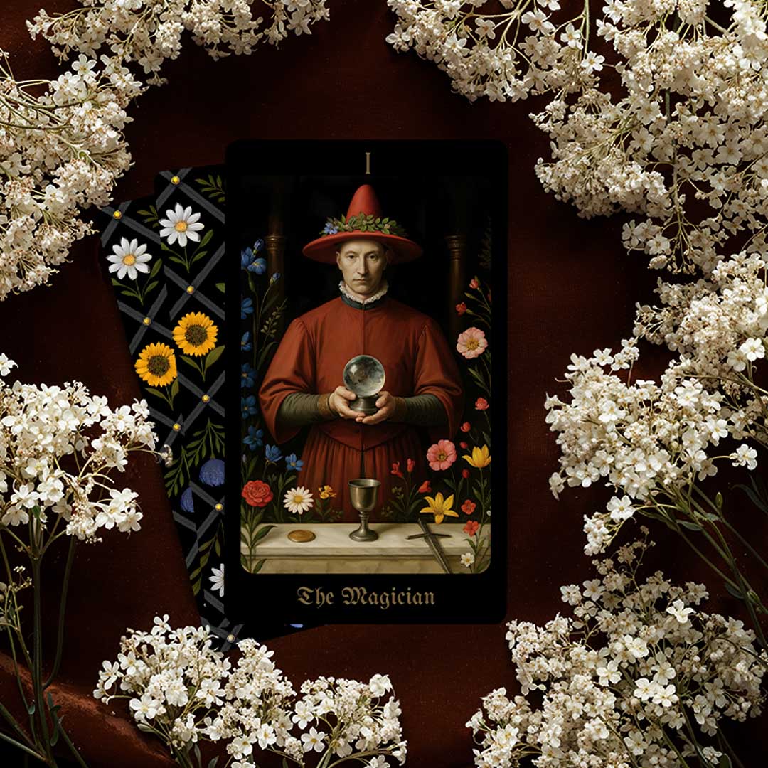 Tarot Reimagined with Dreamy Renaissance Elegance
