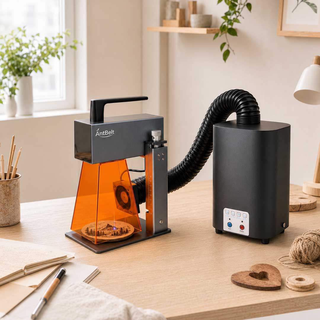 Compact Modular Galvo Laser Engraver