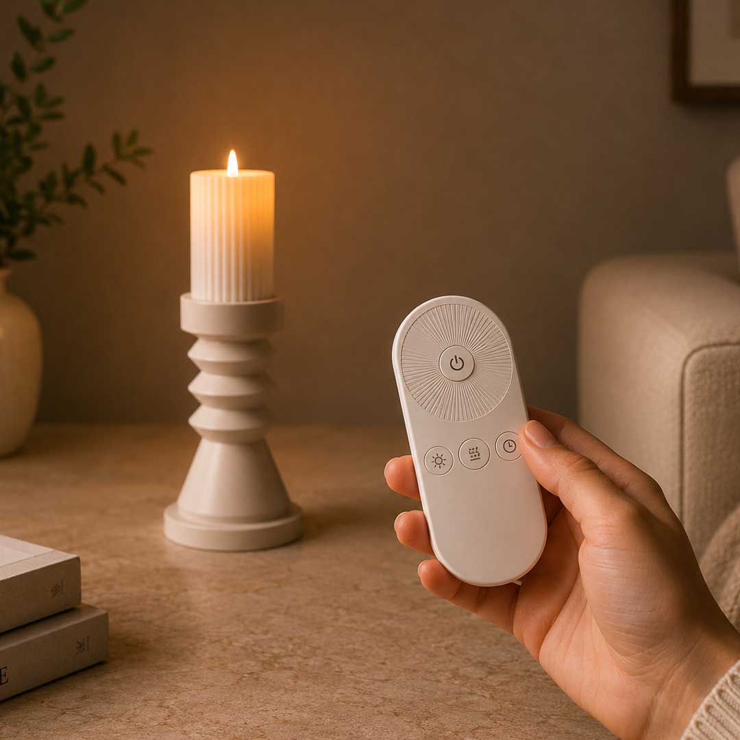 A Flameless Candle That Actually Feels Like One
