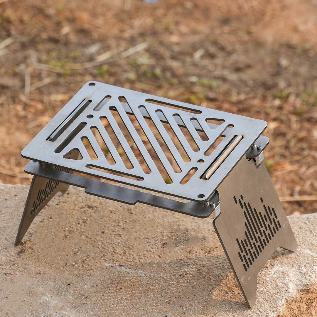 Outdoor Titanium Stove, Fuel It Your Way