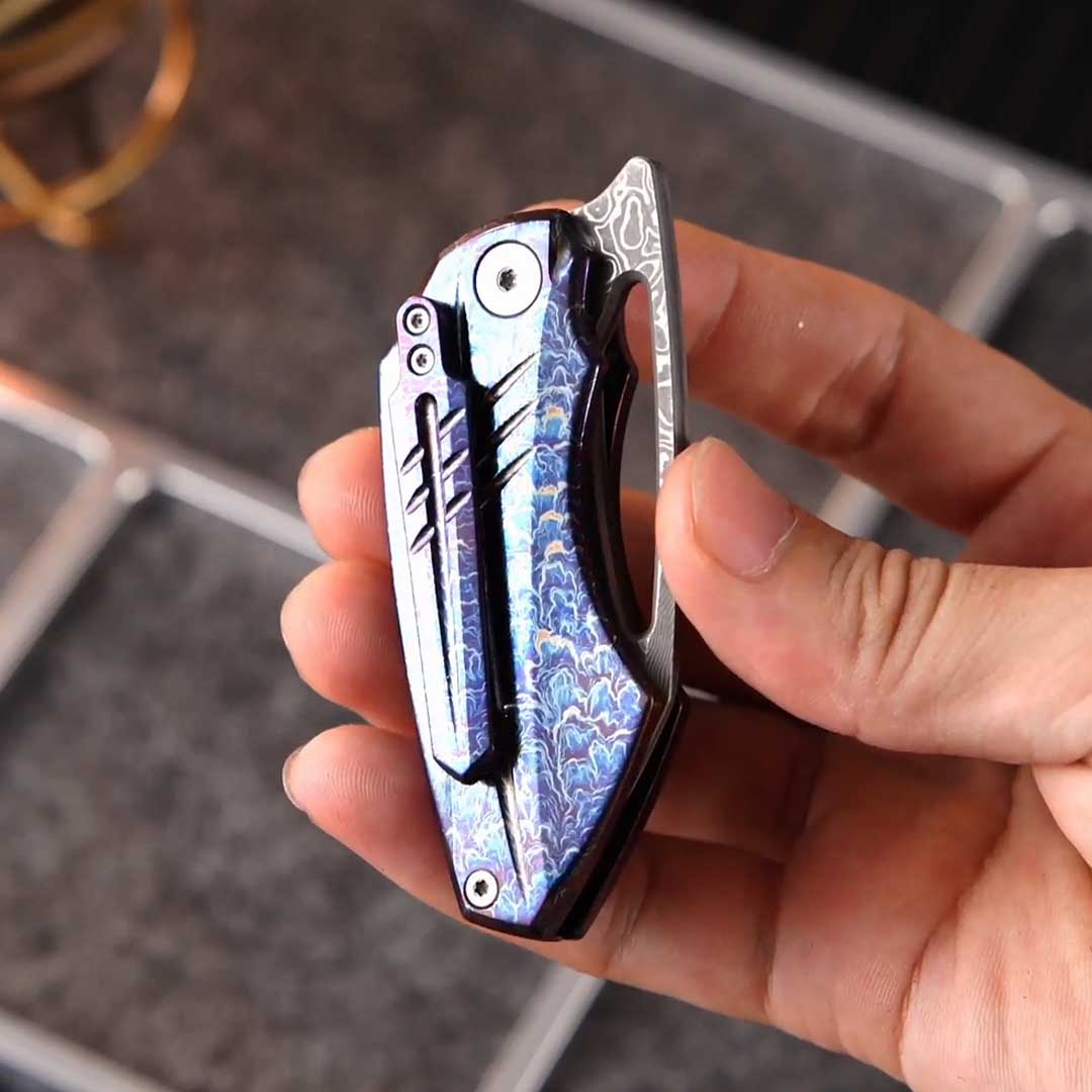 The Titanium EDC Tool With Nine Custom Styles