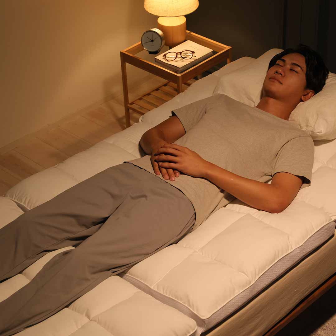 Fluffy Japanese Futon With Firm Back Support