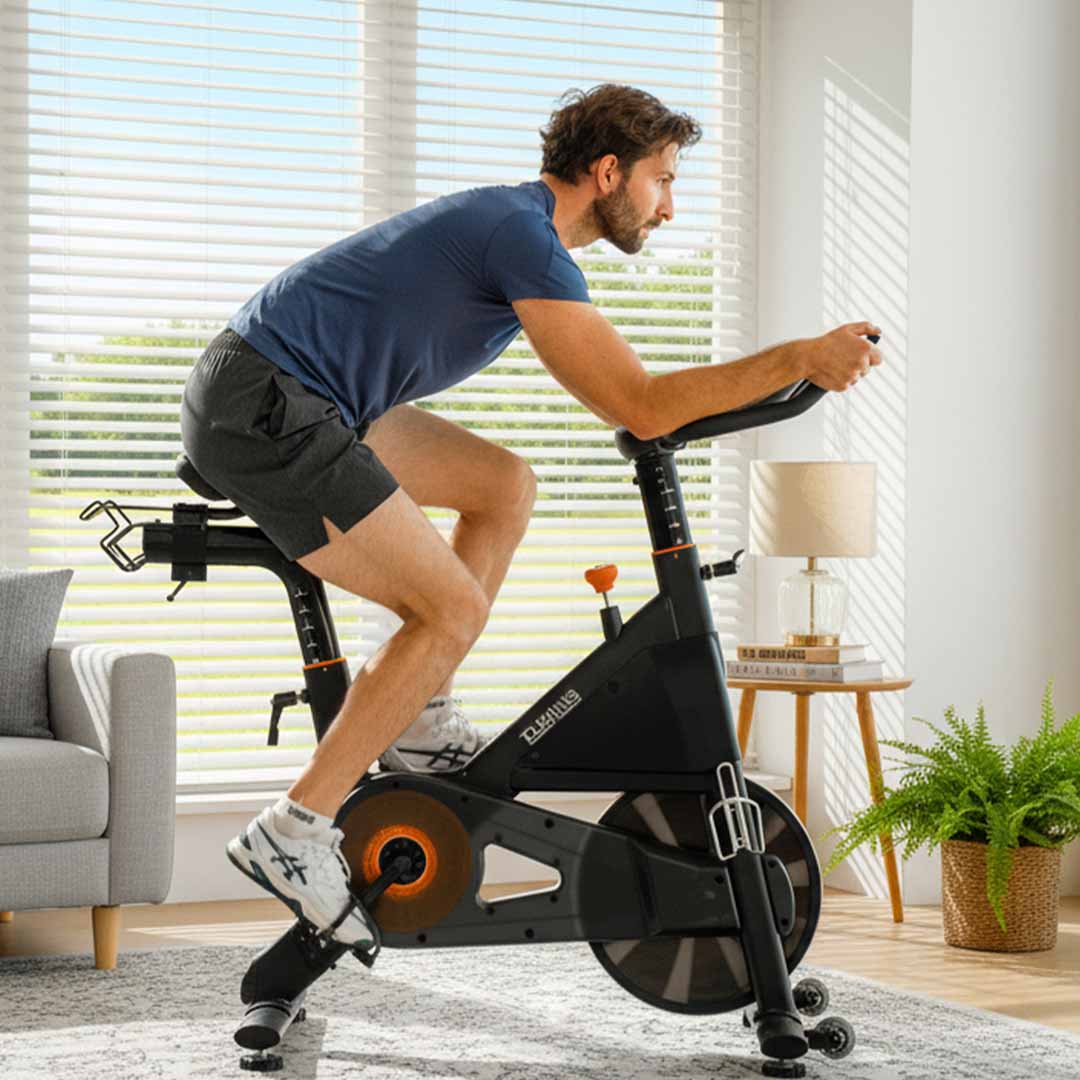 AI-Driven Spin Bike With Game Training