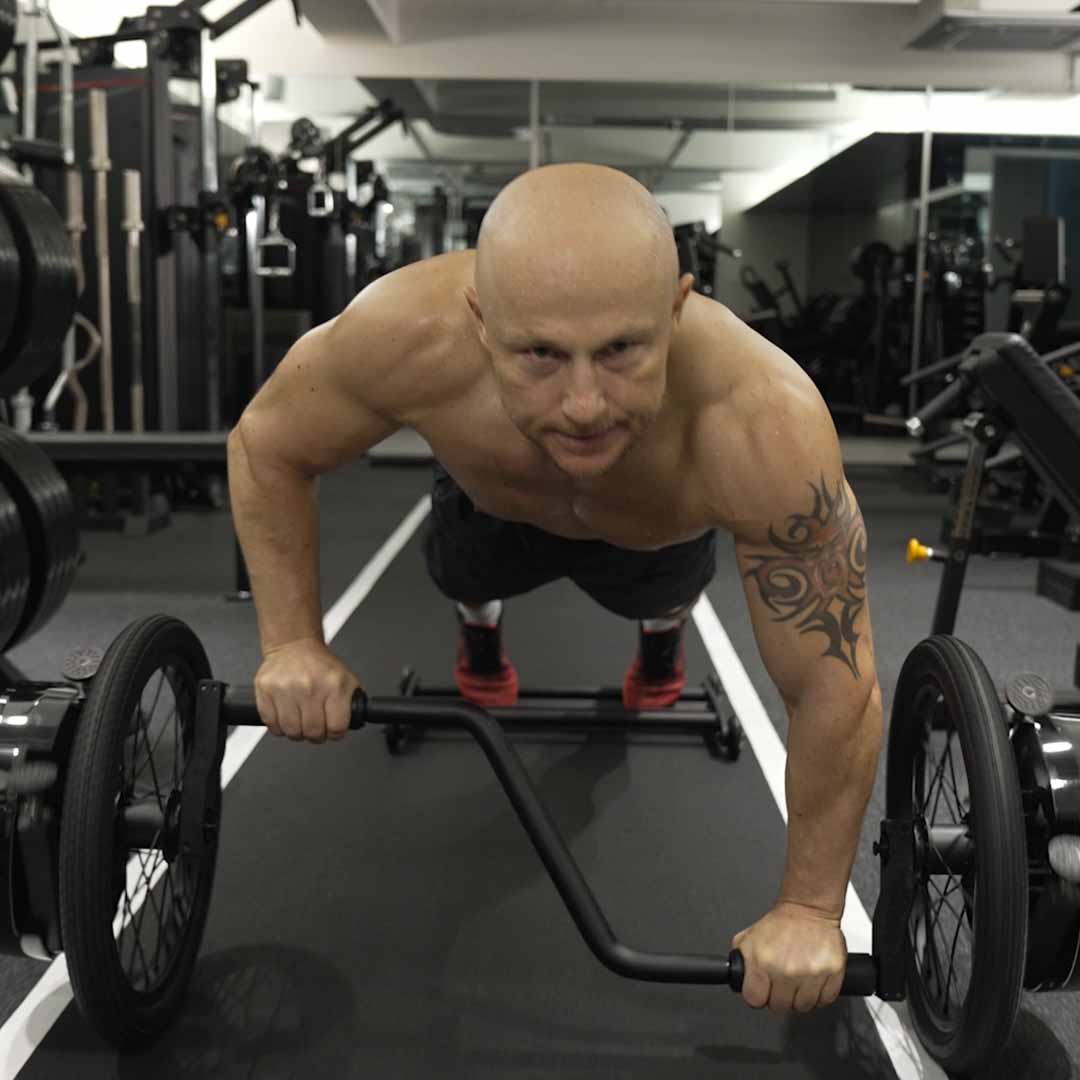 2-In-1 Ab Roller & HIIT Trainer