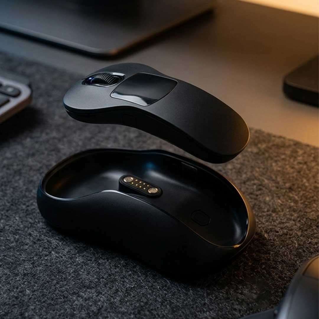 Ergonomic Mouse With Detachable Air Control