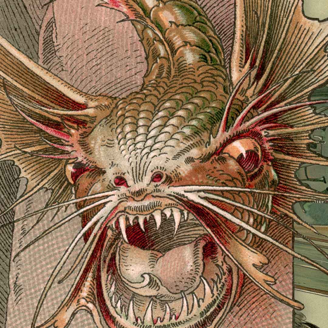 The Art Nouveau Dragons Of Anton Seder