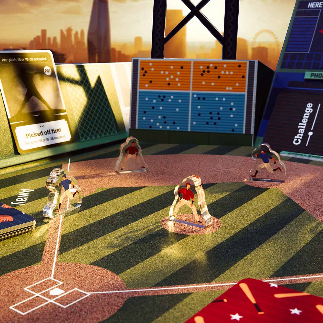 The Tabletop Baseball Pitcher-Batter Duel