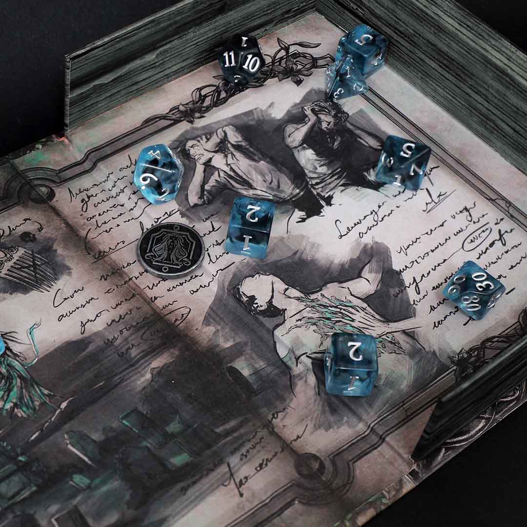 The Tome That Becomes A Dice Tray