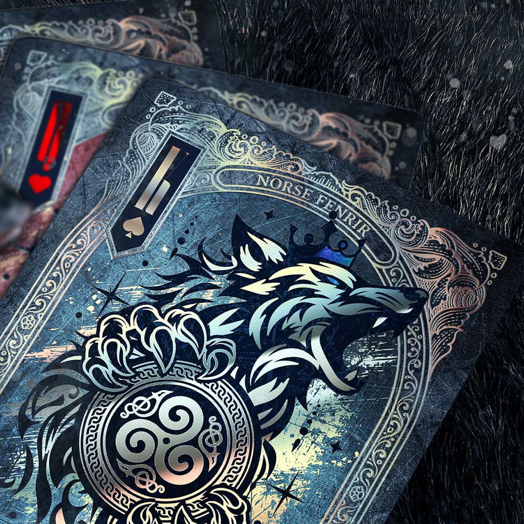 A Stunning Glow-In-The-Dark Norse Deck