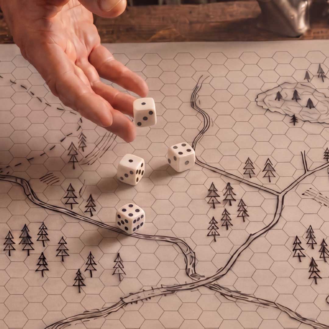 The Hex Battle Mat That Traces Maps Fast