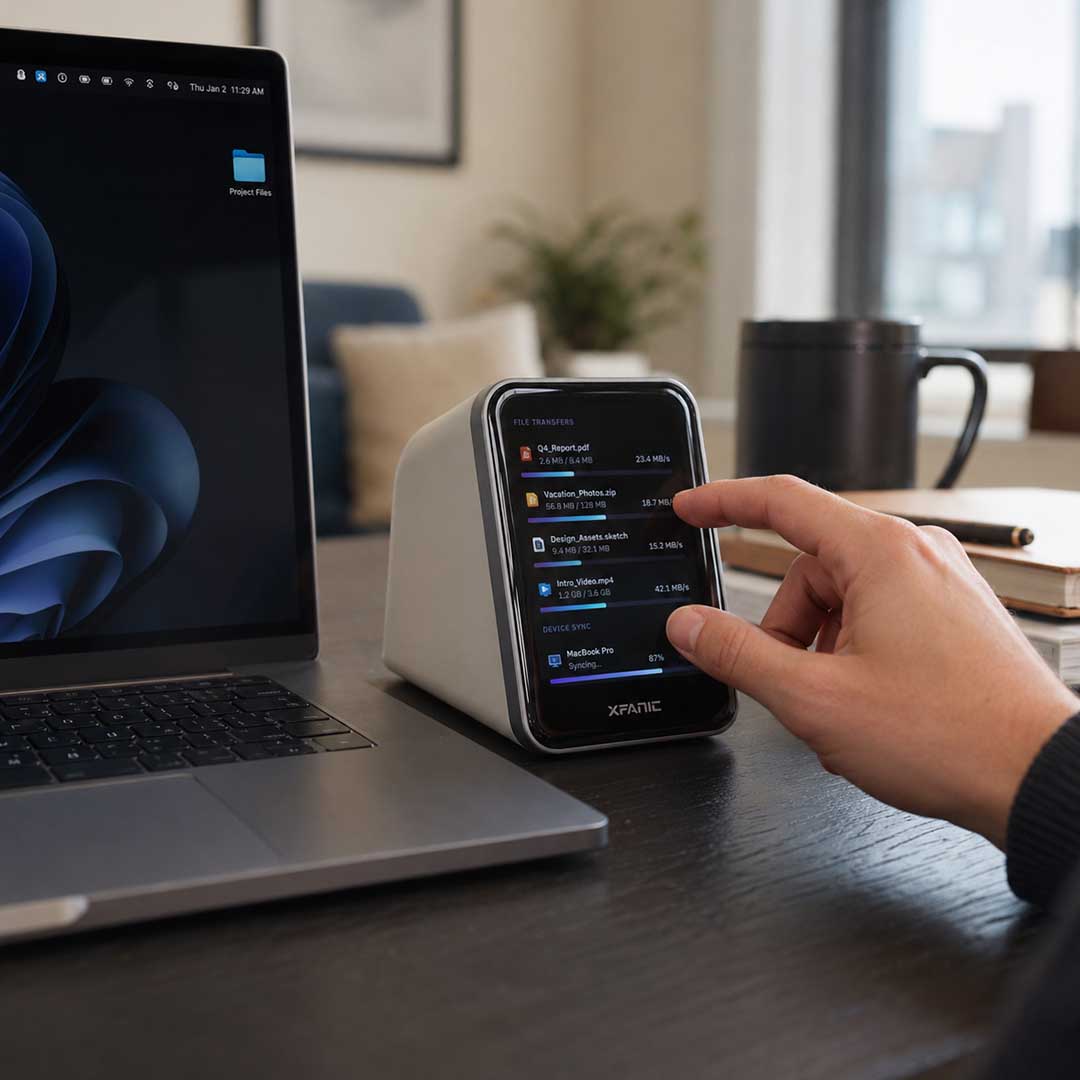 The Smart Dock With A Touch Display