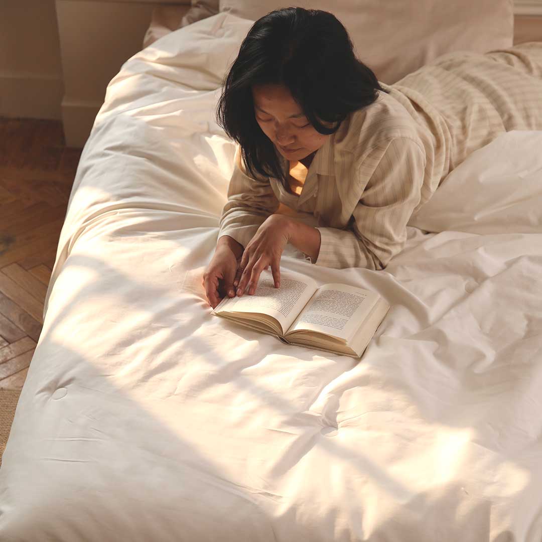 Mulberry Silk Filled Duvet With A Pure Cotton Cover