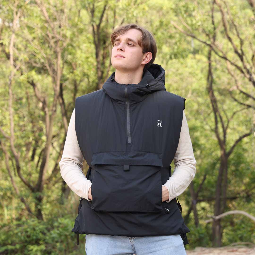 The Vest That Heats In 3 Seconds