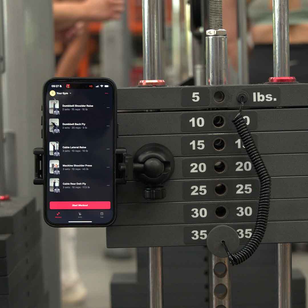 The Magnetic Phone Mount Designed For The Gym