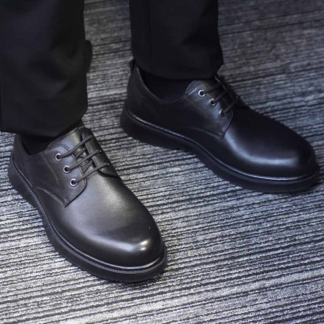 Leather Shoes With Active Airflow