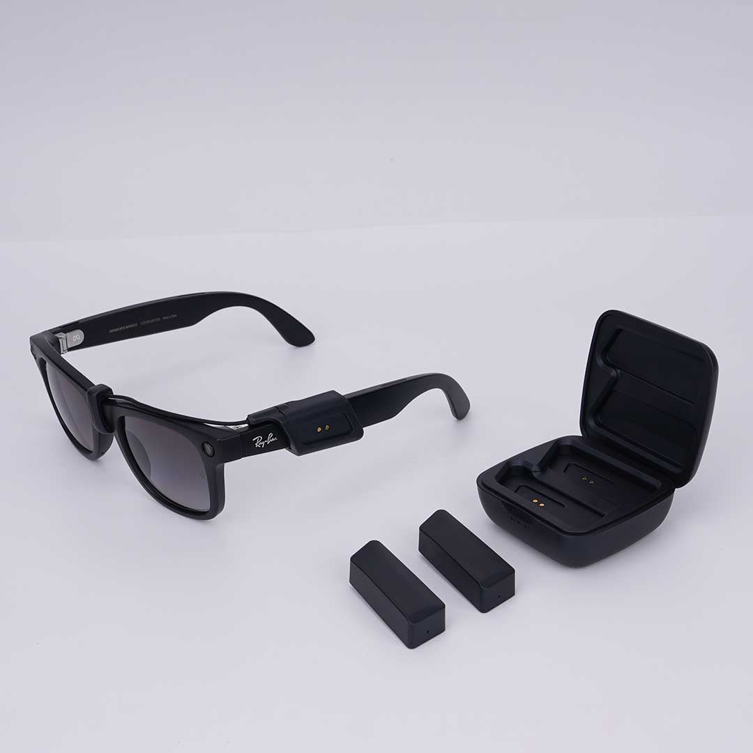 Snap-On Power for Meta Ray-Bans with 1600mAh and 21-Hour Boost