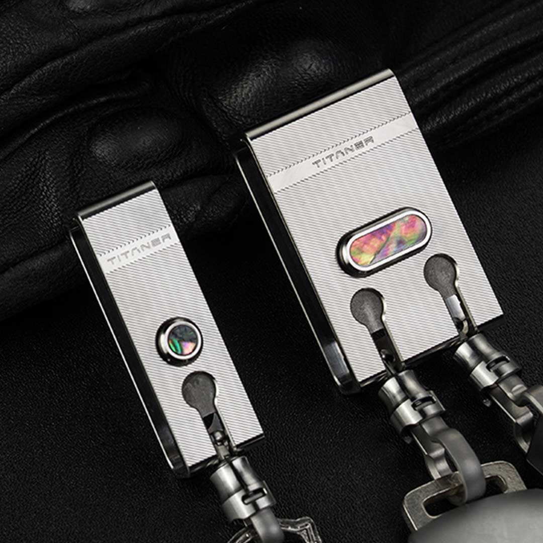 A Titanium Keychain Built For EDC