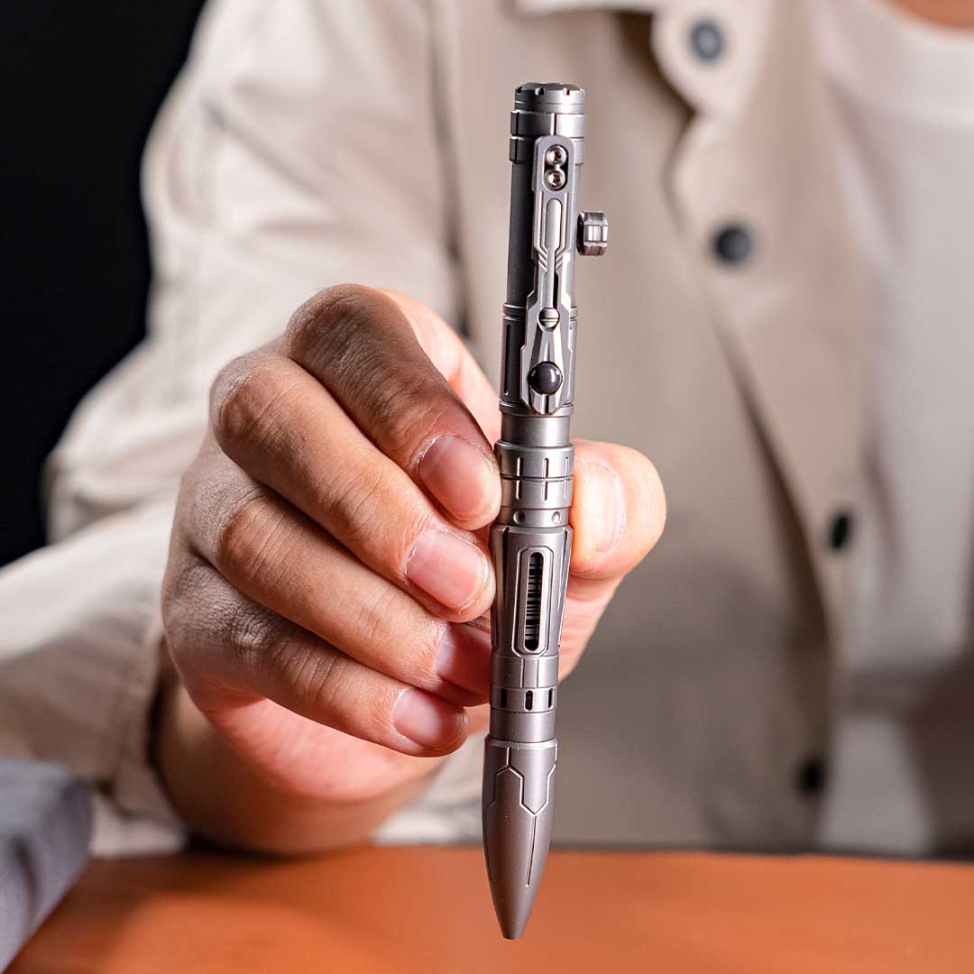 Bi-Directional Titanium Emergency Pen