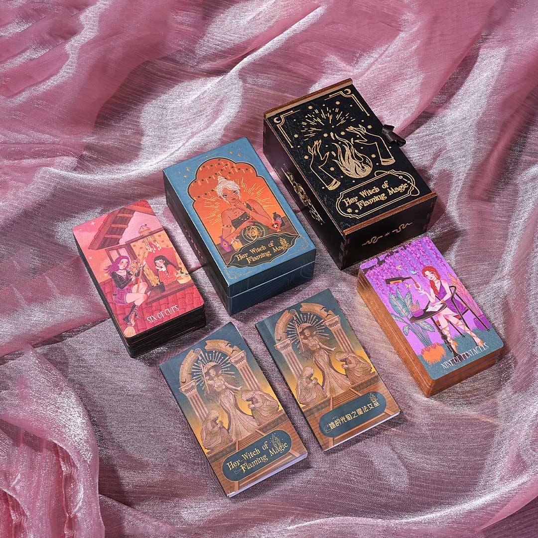 Flaming Magic Tarot For Modern Witches