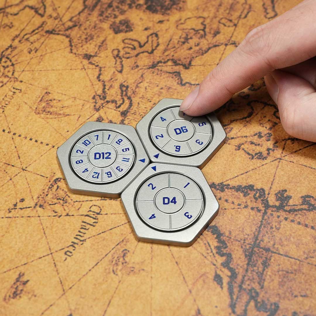 Spinner Dice With Serious Engineering